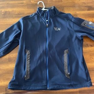 Mountain Hardwear Men’s Navy Blue & Grey Jacket